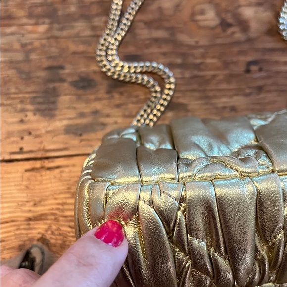 Tory Burch Kira Metallic Mini Bag - Picture 10 of 13